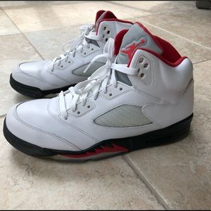 Air Jordan 5’s Fire Red